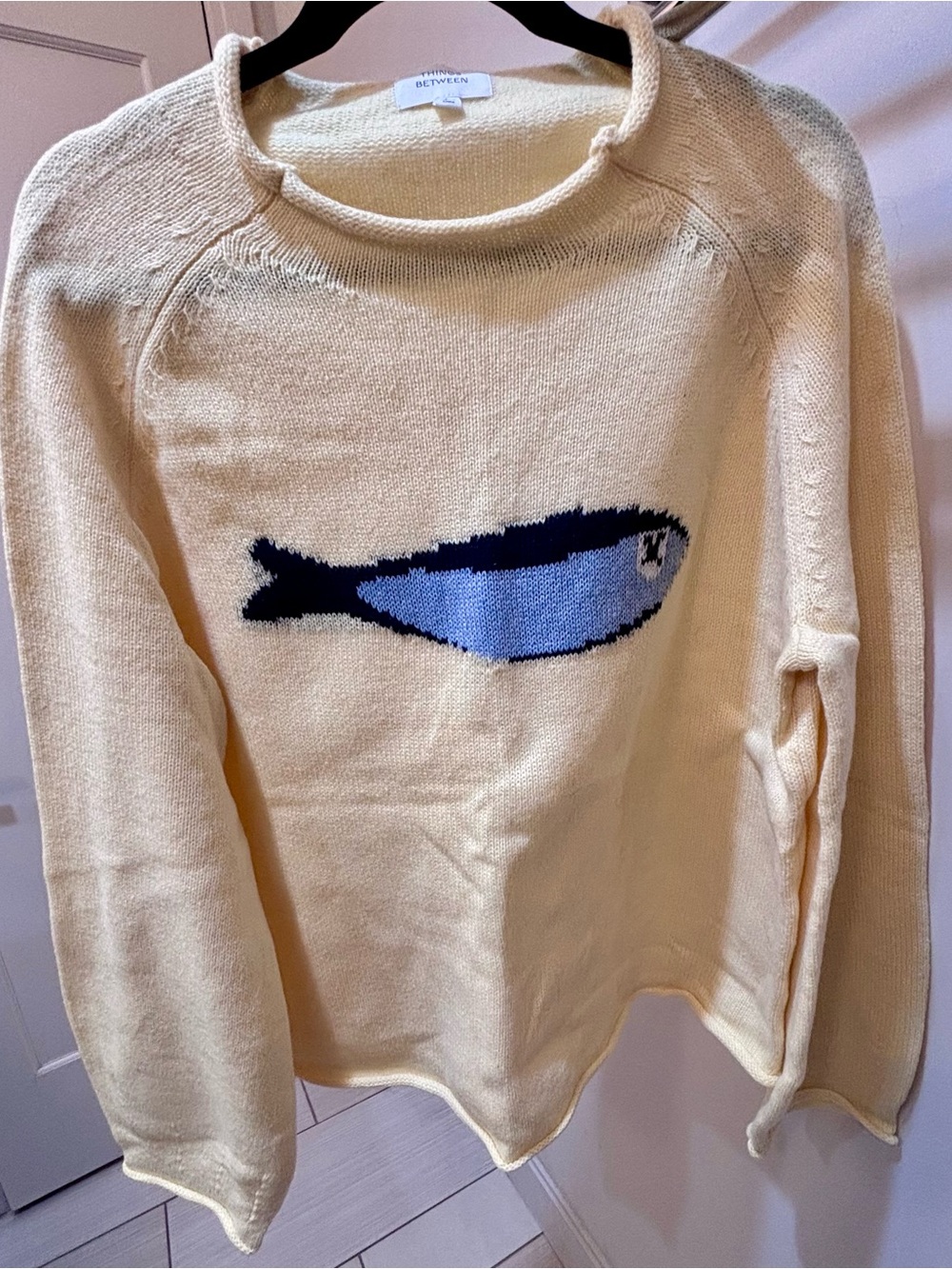 Things Between Butter Yellow Sardine Sweater